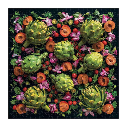 Artichoke Floral 500 Piece Puzzle 500 Piece Puzzles Galison 