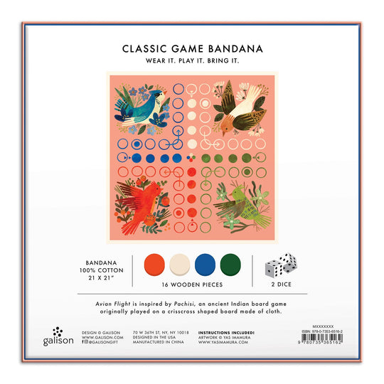 Avian Flight Classic Game Bandana Classic Game Bandana Galison 