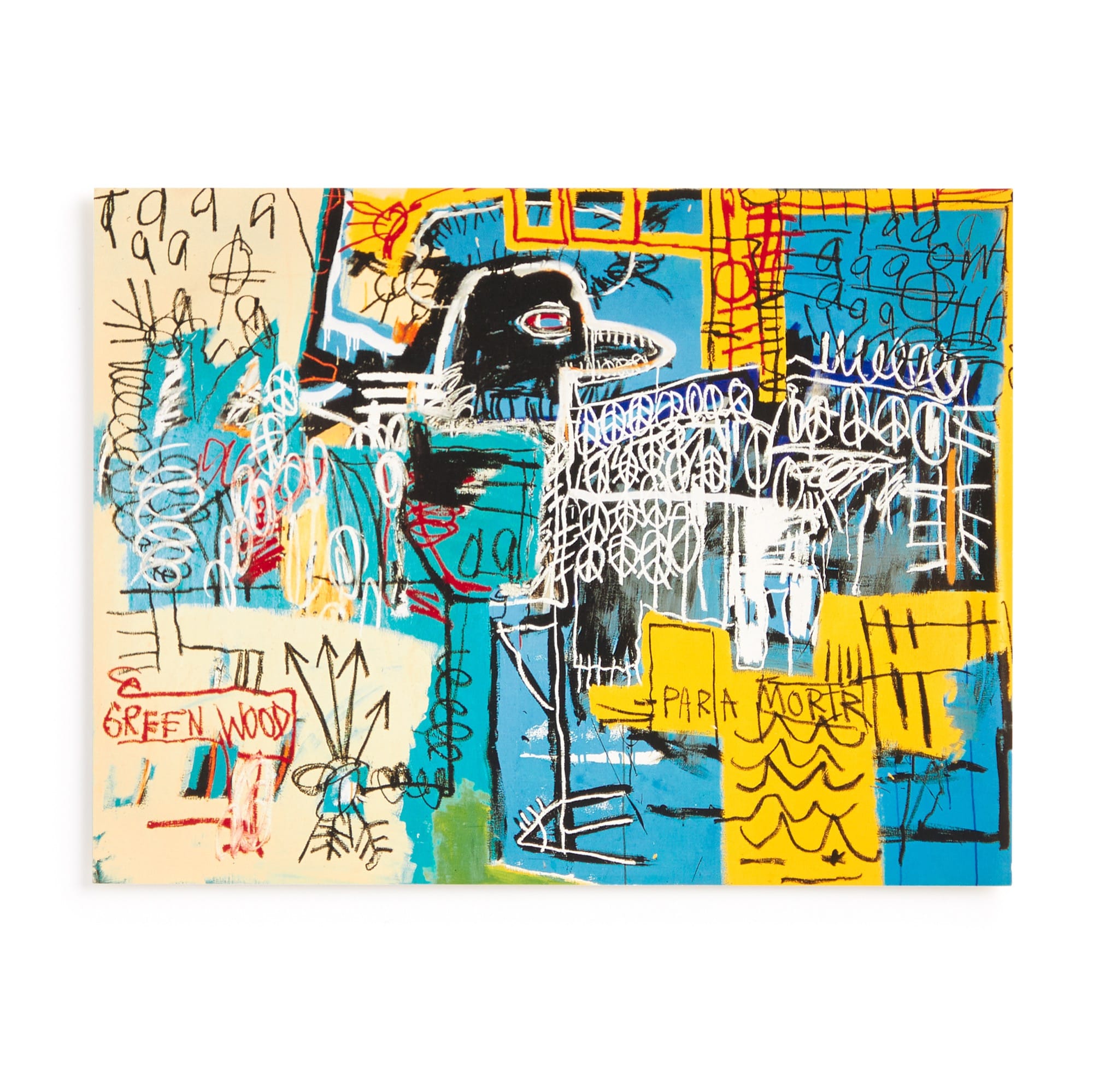Basquiat Bird on Money 500 Piece Book Puzzle – Galison