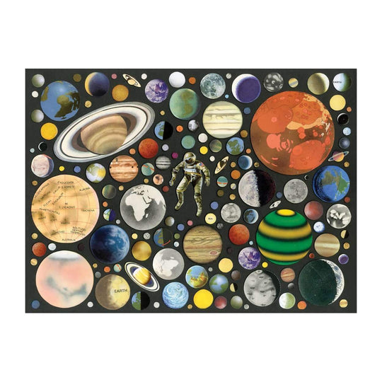 Ben Giles Zero Gravity 1000 Piece Puzzle With Shaped Pieces 1000 Piece Puzzles Galison 