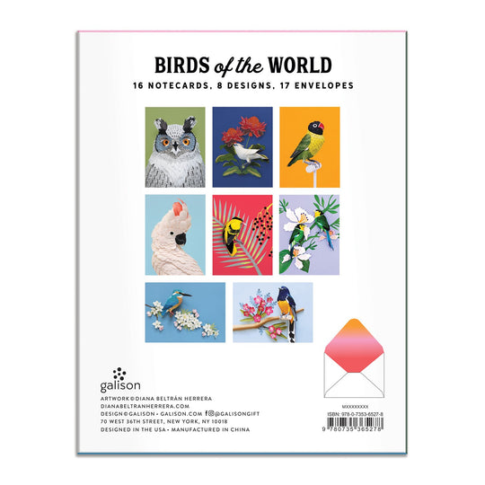 Birds of the World Greeting Card Assortment Greeting Cards Diana Beltran Herrera Collection 