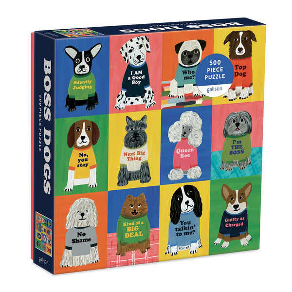 Dogs With Jobs 500 Piece Puzzle by Galison, Eloise Narrigan