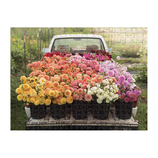 Floret Farm's Cut Flower Garden 2-Sided 500 Piece Puzzle 2-sided 500 Piece Puzzles Galison 