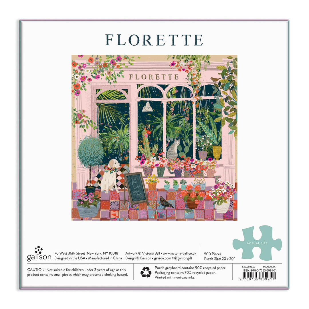 Florette 500 Piece Jigsaw Puzzle 500 Piece Puzzles Victoria Ball 