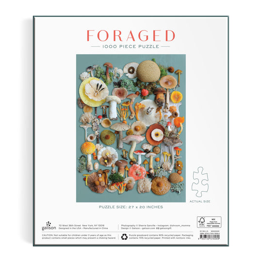 Foraged 1000 Piece Puzzle 1000 Piece Puzzles Galison 