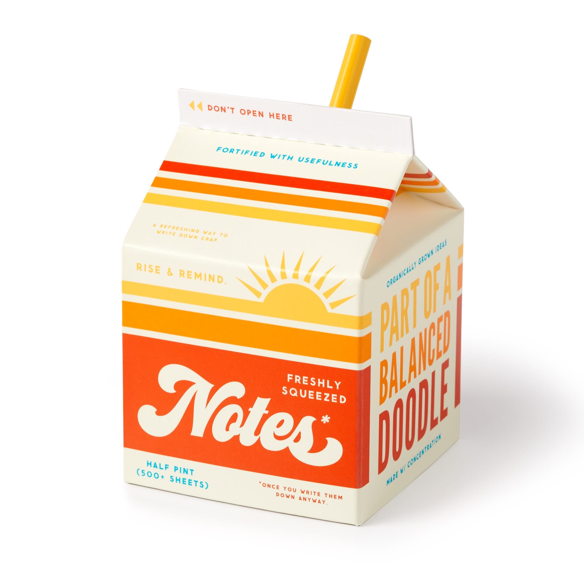 Fresh Ideas Milk Carton Note Set – Galison