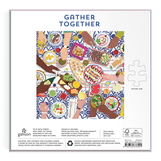 Gather Together 500 Piece Puzzle 500 Piece Puzzles Maja Tomljanovic 