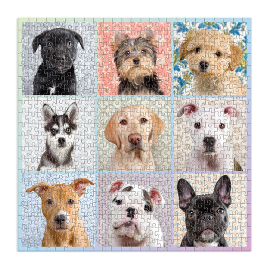 Good Puzzle Co. Dog Portraits 500pc Puzzle 500 Piece Puzzles Galison 