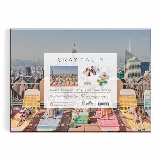 Gray Malin The Dogs of New York City 1000 Piece Puzzle Gray Malin 