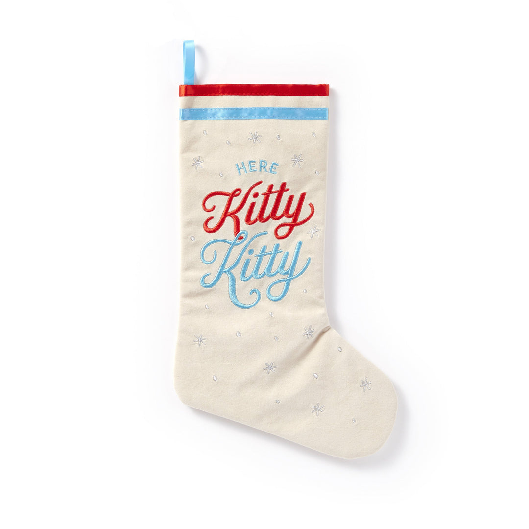 Here Kitty Kitty Cat Stocking Brass Monkey 