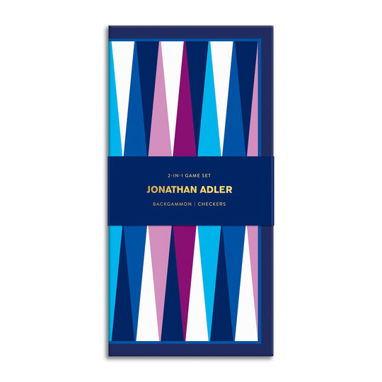 Jonathan Adler 2-in-1 Travel Game Set Travel Game Sets Jonathan Adler Collection 