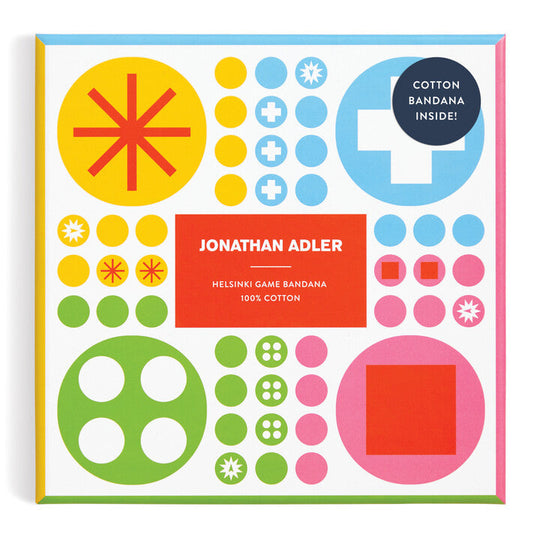 Jonathan Adler Helsinki Classic Bandana Game Games Jonathan Adler 