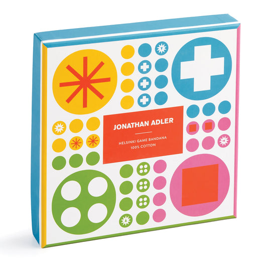 Jonathan Adler Helsinki Classic Bandana Game Games Jonathan Adler 