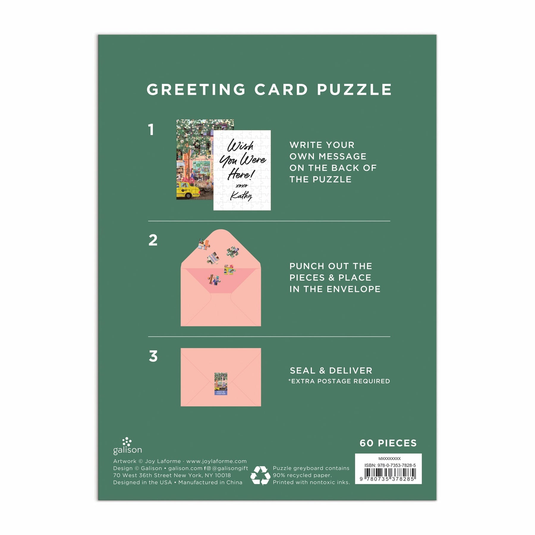 Joy Laforme Spring Street Greeting Card Puzzle – Galison