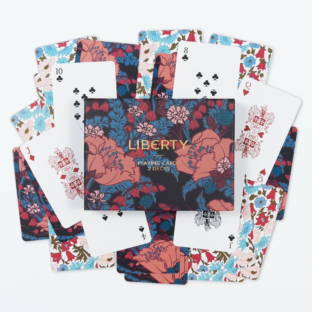 Liberty Floral Playing Card Set Playing Cards Liberty London 