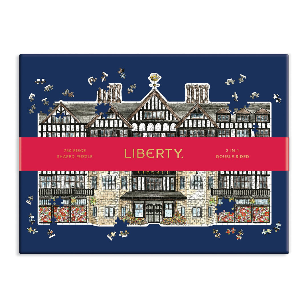 Liberty London Tudor Building 750 Piece Shaped Puzzle 750 Piece Puzzles Liberty London Collection 