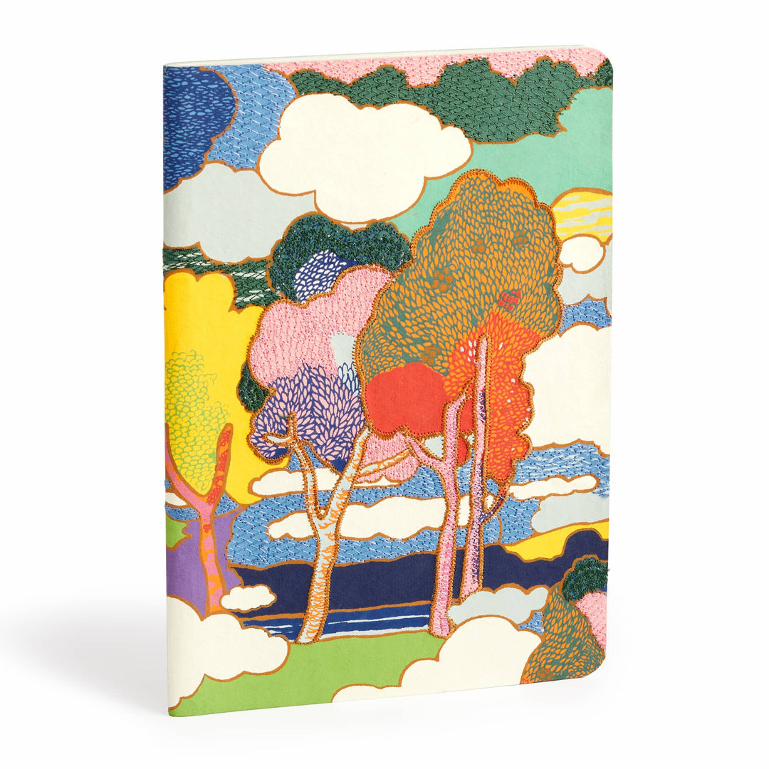 Liberty Prospect Road Handmade Embroidered B5 Journal Liberty London 