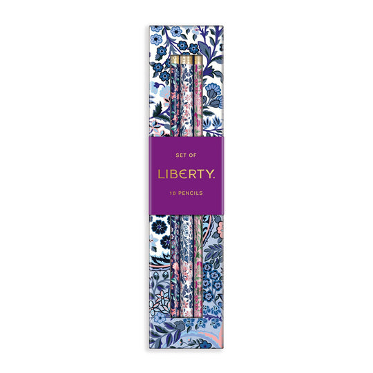 Liberty Tanjore Gardens Pencil Set Pens & Pencils Liberty London 
