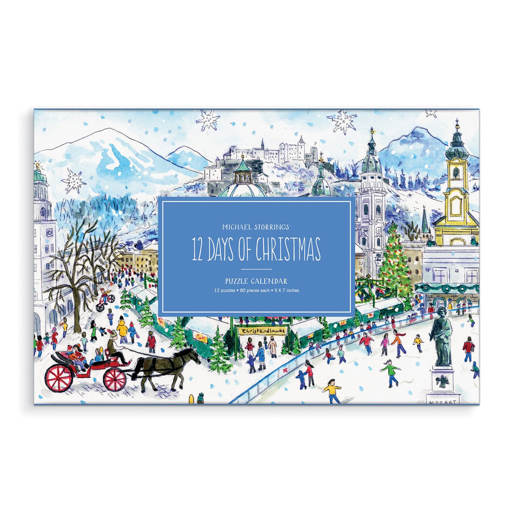 Michael Storrings 12 Days of Christmas Advent Puzzle Calendar Advent Calendars Michael Storrings 