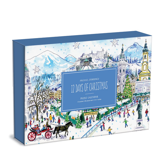 Michael Storrings 12 Days of Christmas Advent Puzzle Calendar Advent Calendars Michael Storrings 