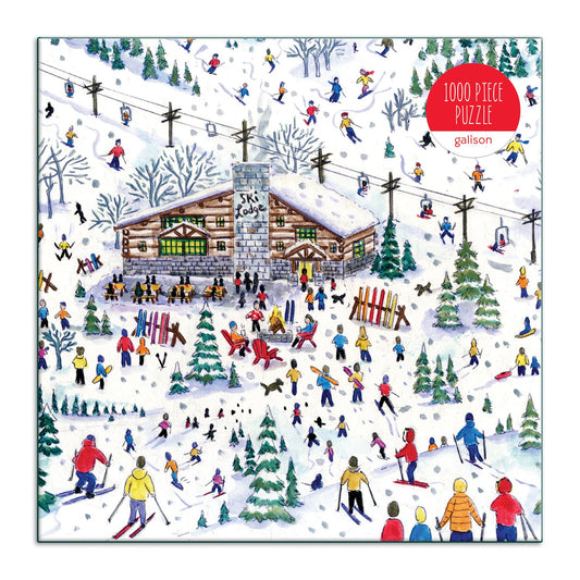 Michael Storrings Apres Ski 1000 Piece Jigsaw Puzzle Holiday 1000 Piece Puzzles Michael Storrings Collection 