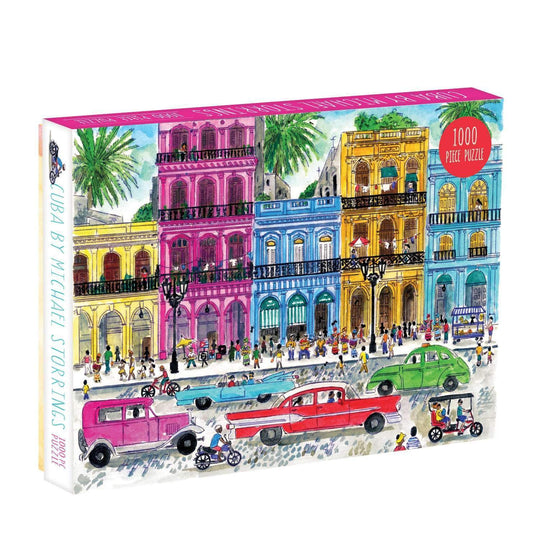 Michael Storrings Cuba 1000 Piece Puzzle 1000 Piece Puzzles Galison 