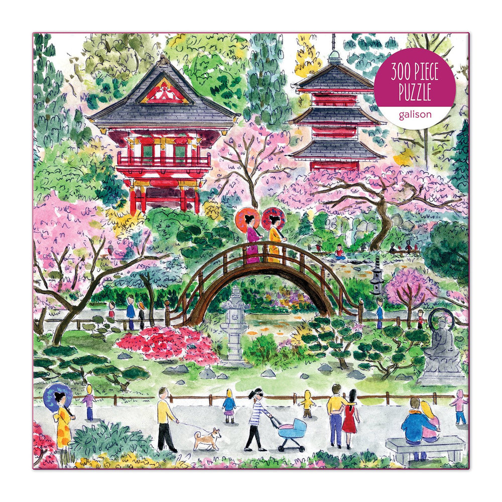 Michael Storrings Japanese Tea Garden 300 Piece Puzzle 300 Piece Puzzles Galison 