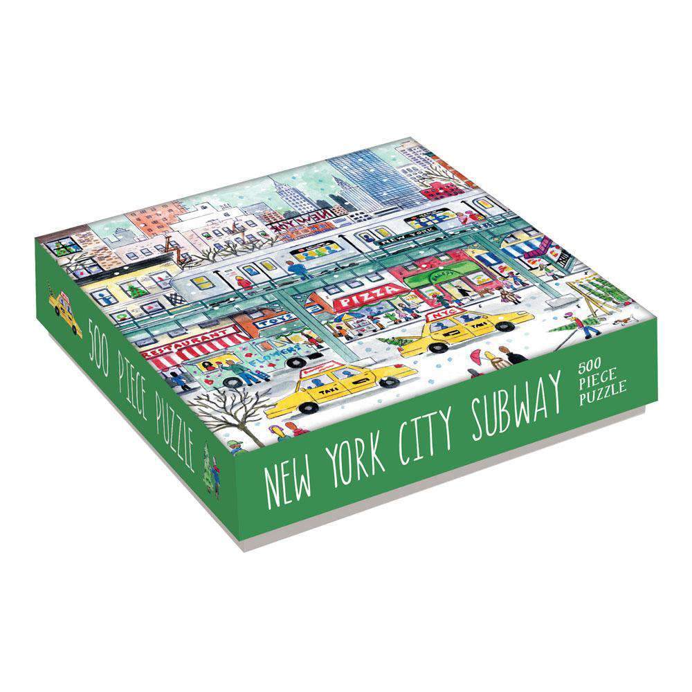 Michael Storrings New York City Subway 500 Piece Jigsaw Puzzle