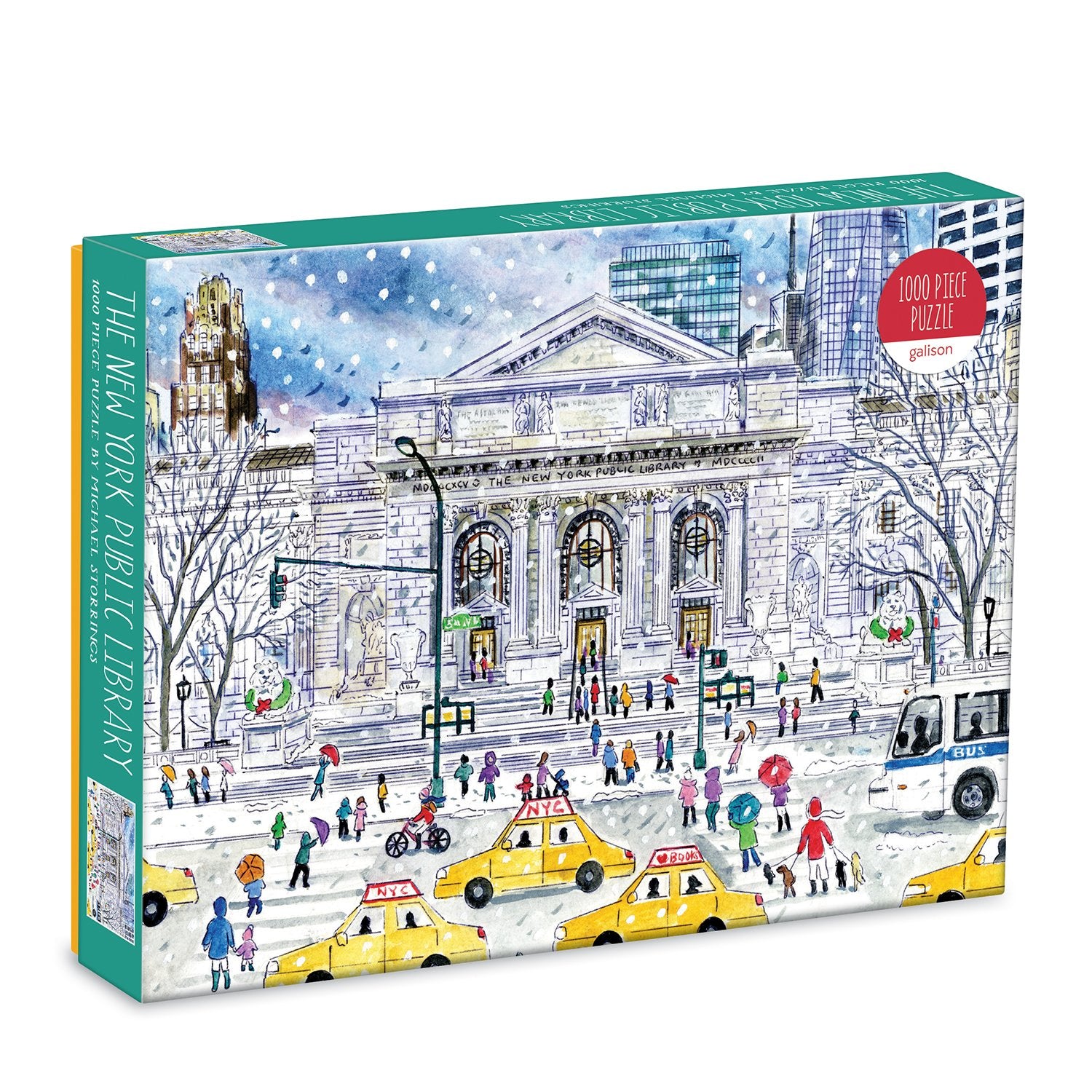 Michael Storrings New York Public Library 1000 Piece Jigsaw Puzzle