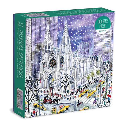 Michael Storrings St. Patricks Cathedral 1000 Piece Jigsaw Puzzle 1000 Piece Puzzles Michael Storrings 