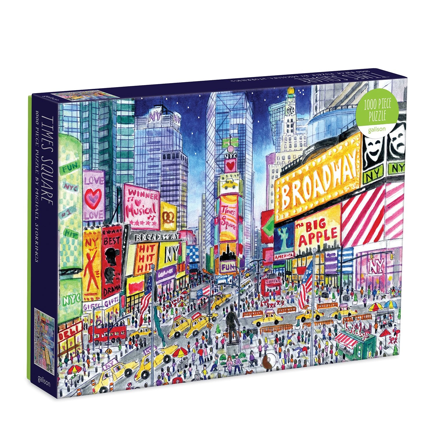 Michael Storrings Times Square 1000 Piece Jigsaw Puzzle