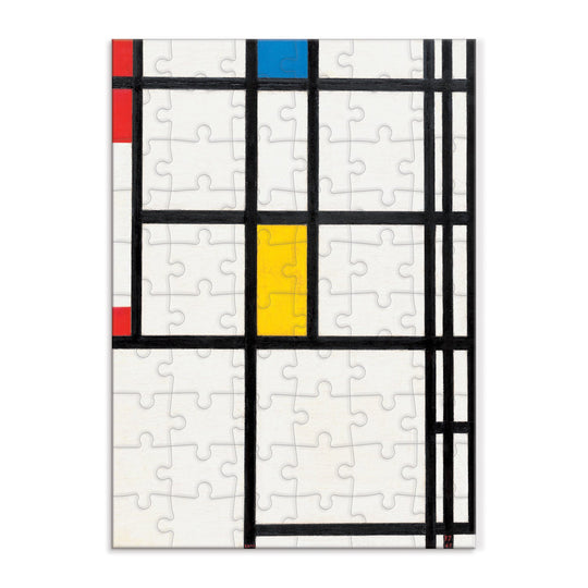 MoMA Mondrian Greeting Card Puzzle Greeting Card Puzzles MoMA Collection 