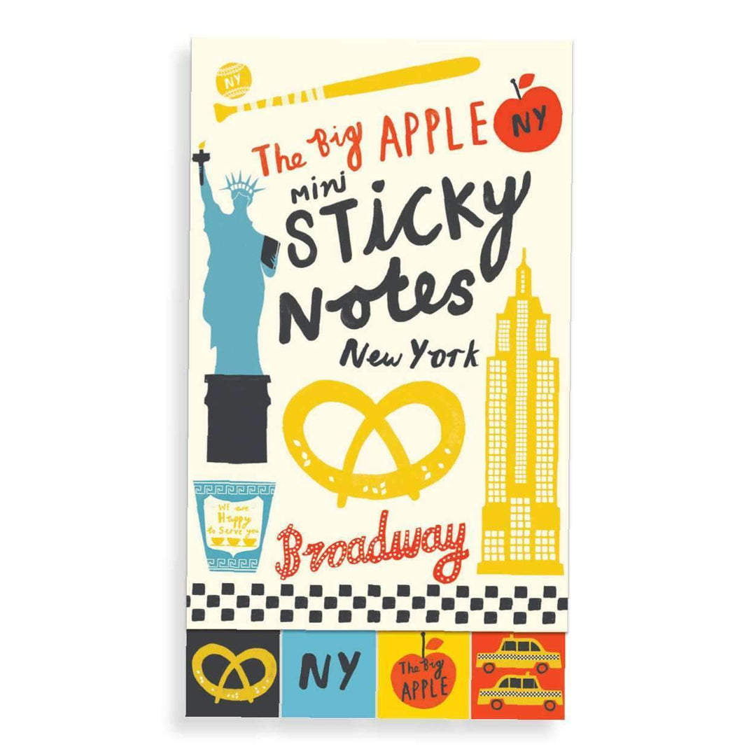 New York The Big Apple Mini Sticky Notes Sticky Notes Galison 