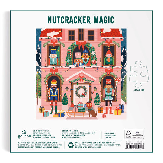 Nutcracker Magic 500 Piece Puzzle 500 Piece Puzzles Tània Garcia 