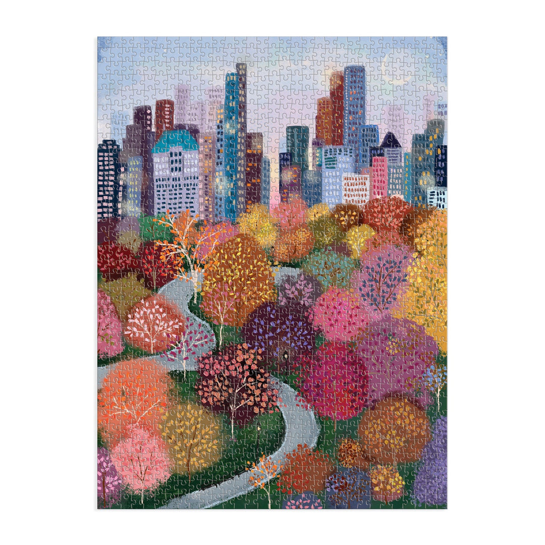 Parkside View 1000 Piece Puzzle In a Square Box Galison 