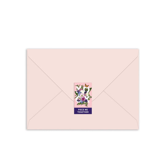 Say It With Flowers XOXO Greeting Card Puzzle Greeting Card Puzzles Say it with Flowers Collection 
