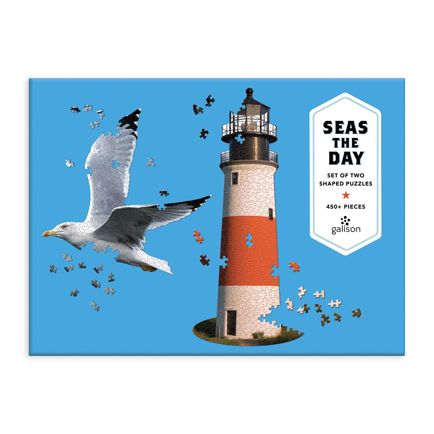 Seas The Day 2 in 1 Shaped Puzzle