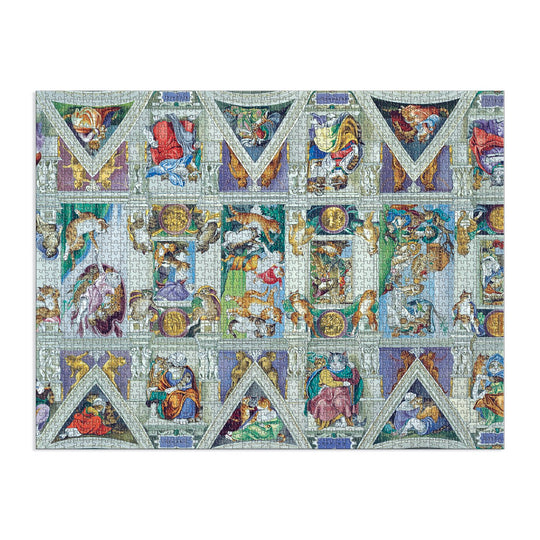 Sistine Chapel Ceiling Meowsterpiece of Western Art 2000 Piece Jigsaw Puzzle 2000 Piece Puzzles Susan Herbert 