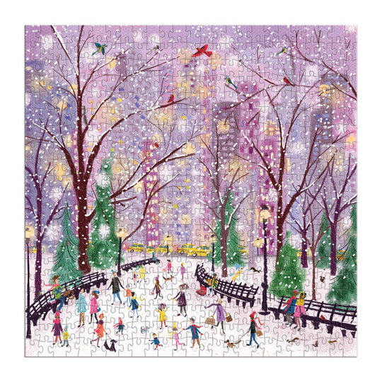 Snowy Night 500 Piece Puzzle Puzzles Joy Laforme 