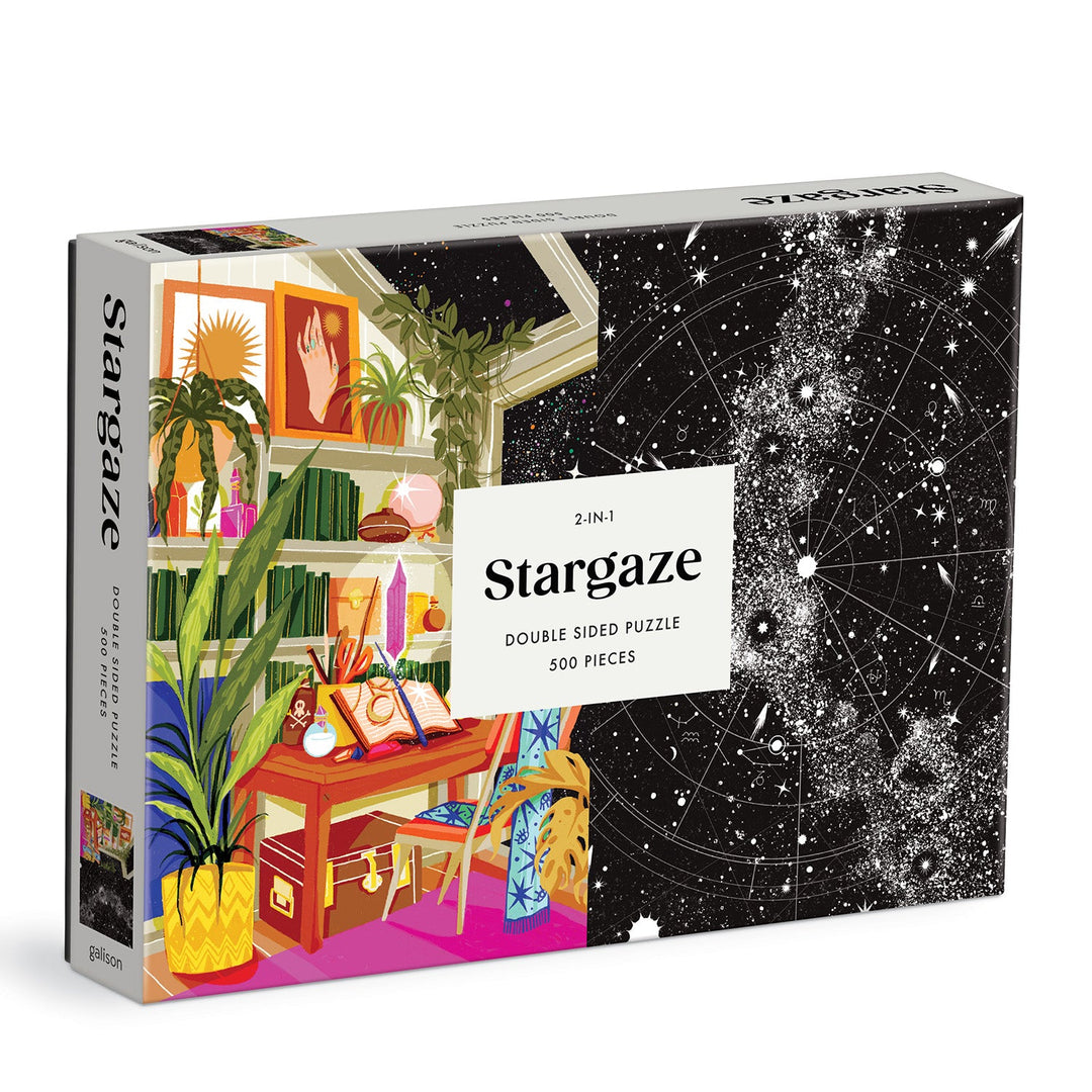 Stargaze 500 Piece Double Sided Puzzle Galison 