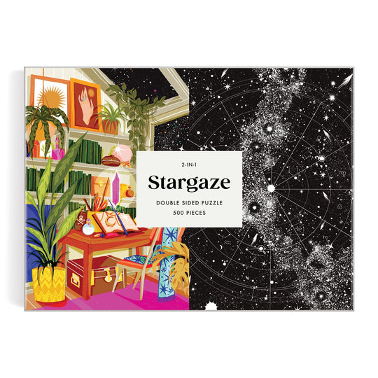 Stargaze 500 Piece Double Sided Puzzle Galison 