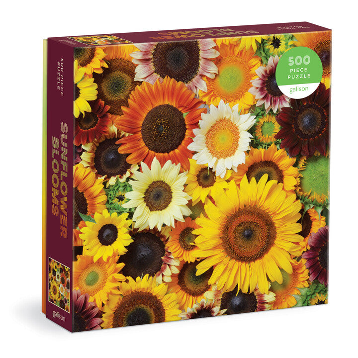 Sunflower Blooms 500 Piece Puzzle Puzzles Julie Seabrook Ream 