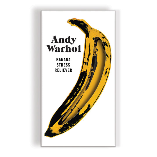 Warhol Banana Stress Reliever Stress Relievers Andy Warhol 