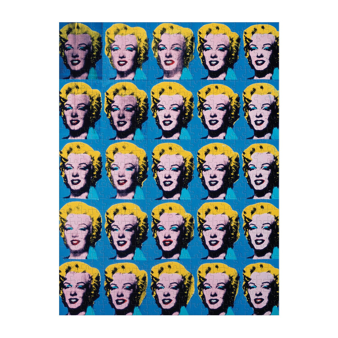 Warhol Marilyn 500 Piece Double Sided Puzzle Double Sided 500 Piece Puzzle Andy Warhol Collection 